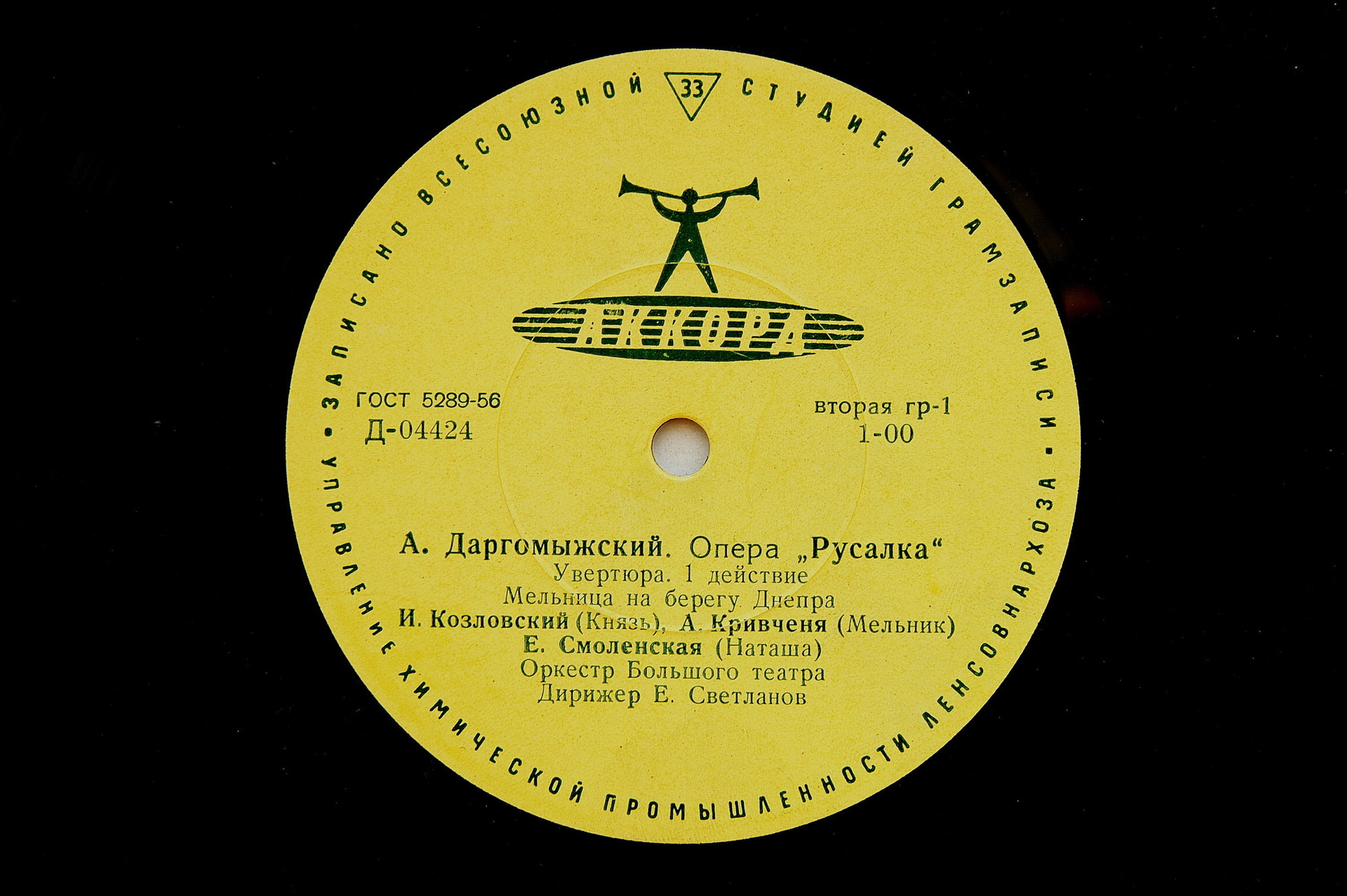 А. Даргомыжский: «Русалка», опера в четырех действиях