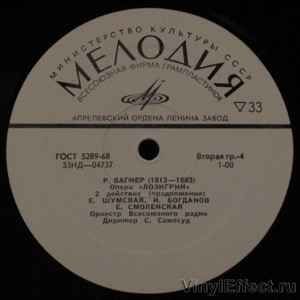 Р. Вагнер. Опера «Лоэнгрин»