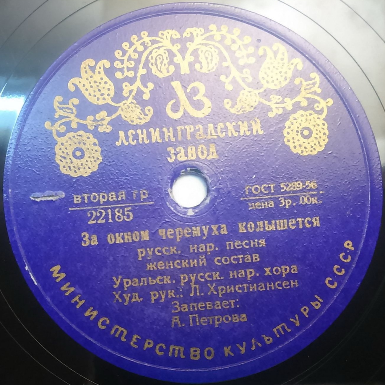 За окном черёмуха колышется