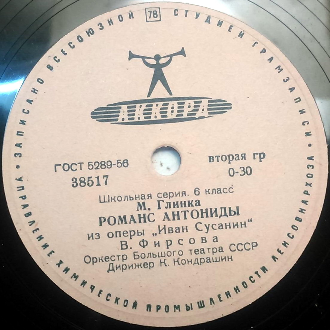 М. ГЛИНКА. Фрагменты оперы "Иван Сусанин"