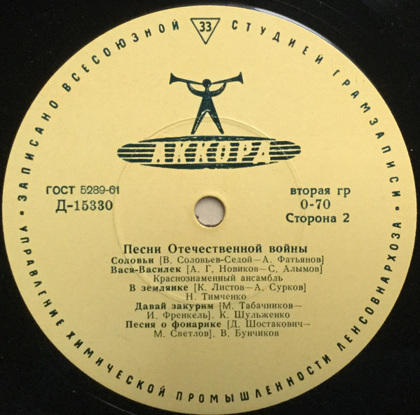 Песни Великой Отечественной войны