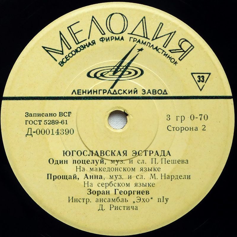 ЮГОСЛАВСКАЯ ЭСТРАДА