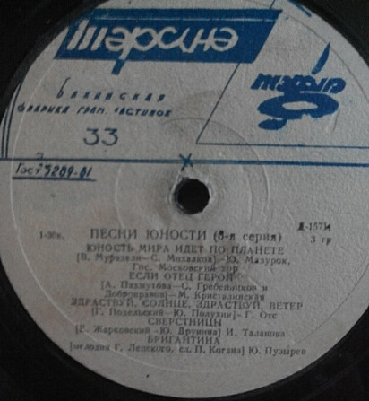 Песни юности (3 серия)