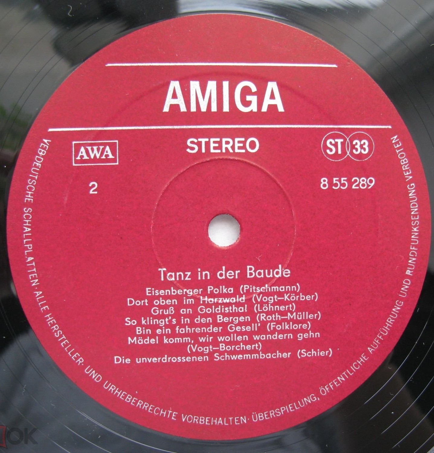 Tanz in der Baude [по заказу немецкой фирмы AMIGA 8 55 289]
