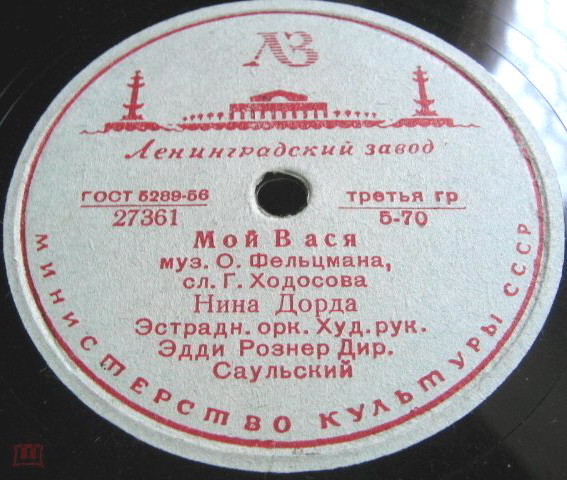 Эстрадный оркестр п/у Эдди Рознера