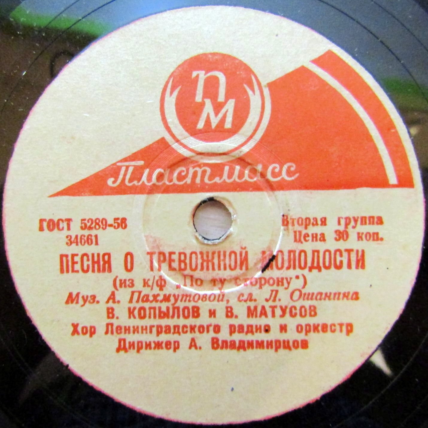 В. Копылов и В. Матусов - Песня о тревожной молодости / Огни дорожные горят
