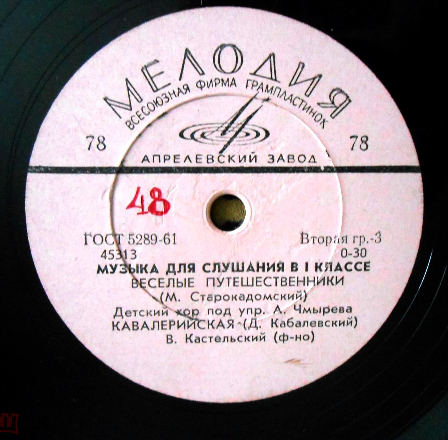 Музыка для слушания в I классе