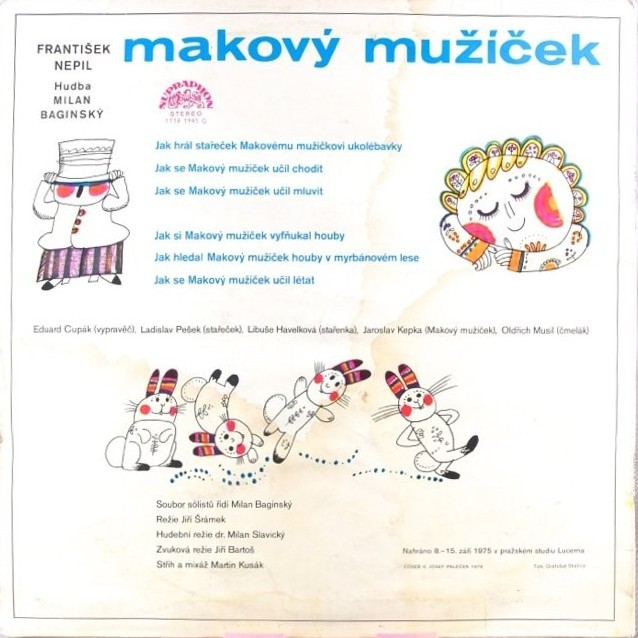 Frantisek Nepil. Makovy muzicek [по заказу чешской фирмы SUPRAPHON 1118 1945]