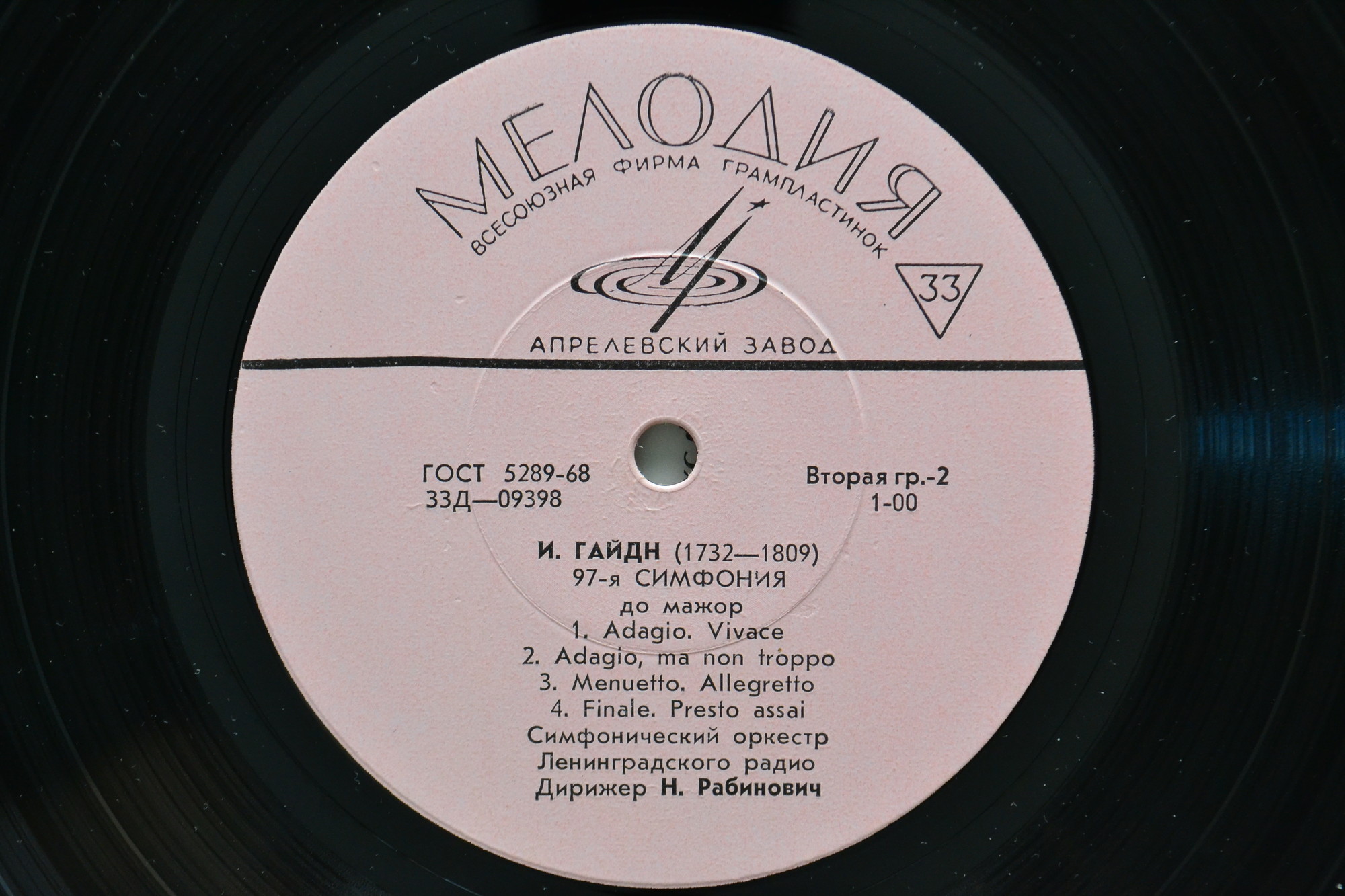 Й. Гайдн: Симфонии № 88, № 97