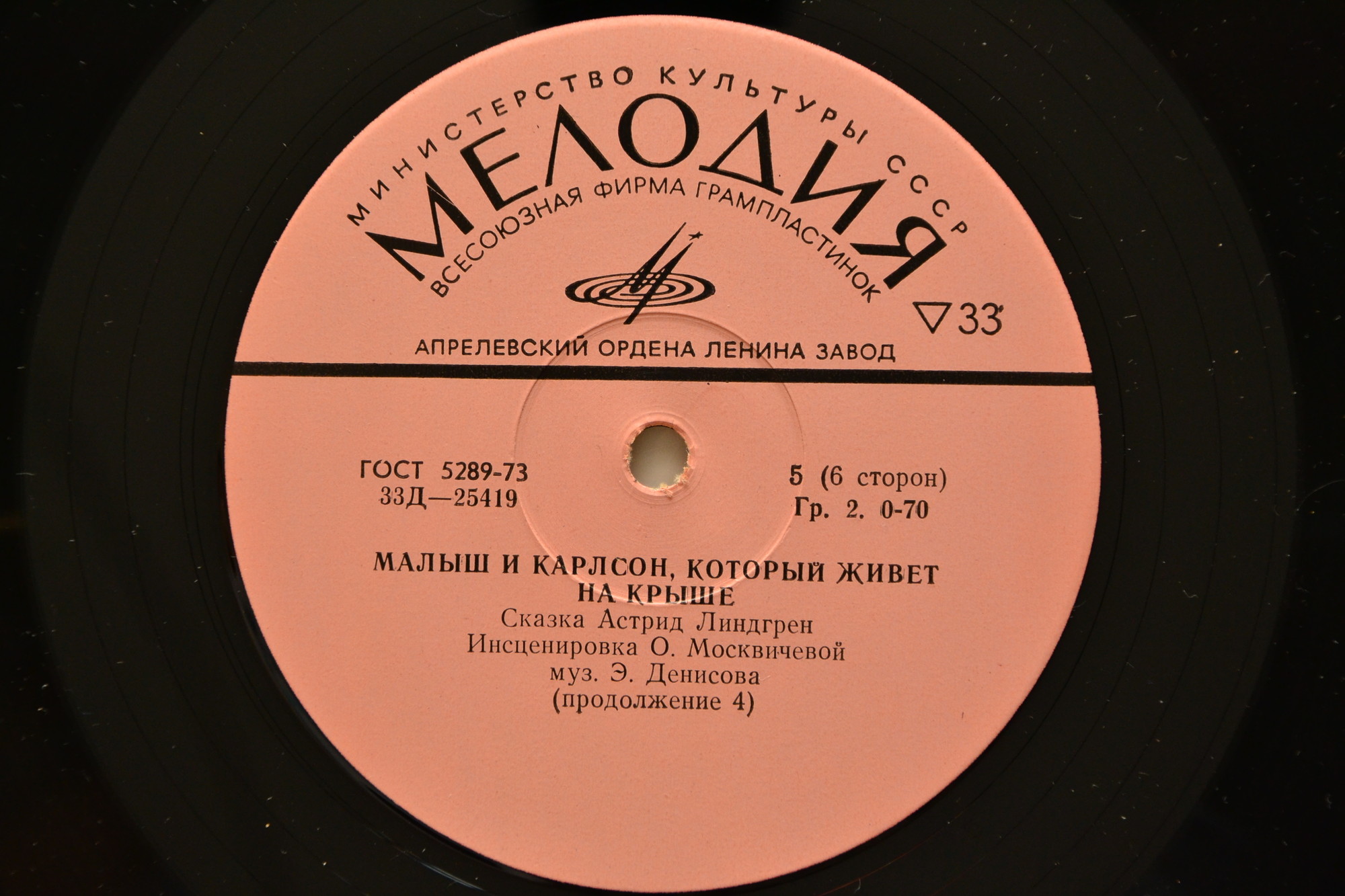 А. Линдгрен (1907-2002). Малыш и Карлсон, который живёт на крыше