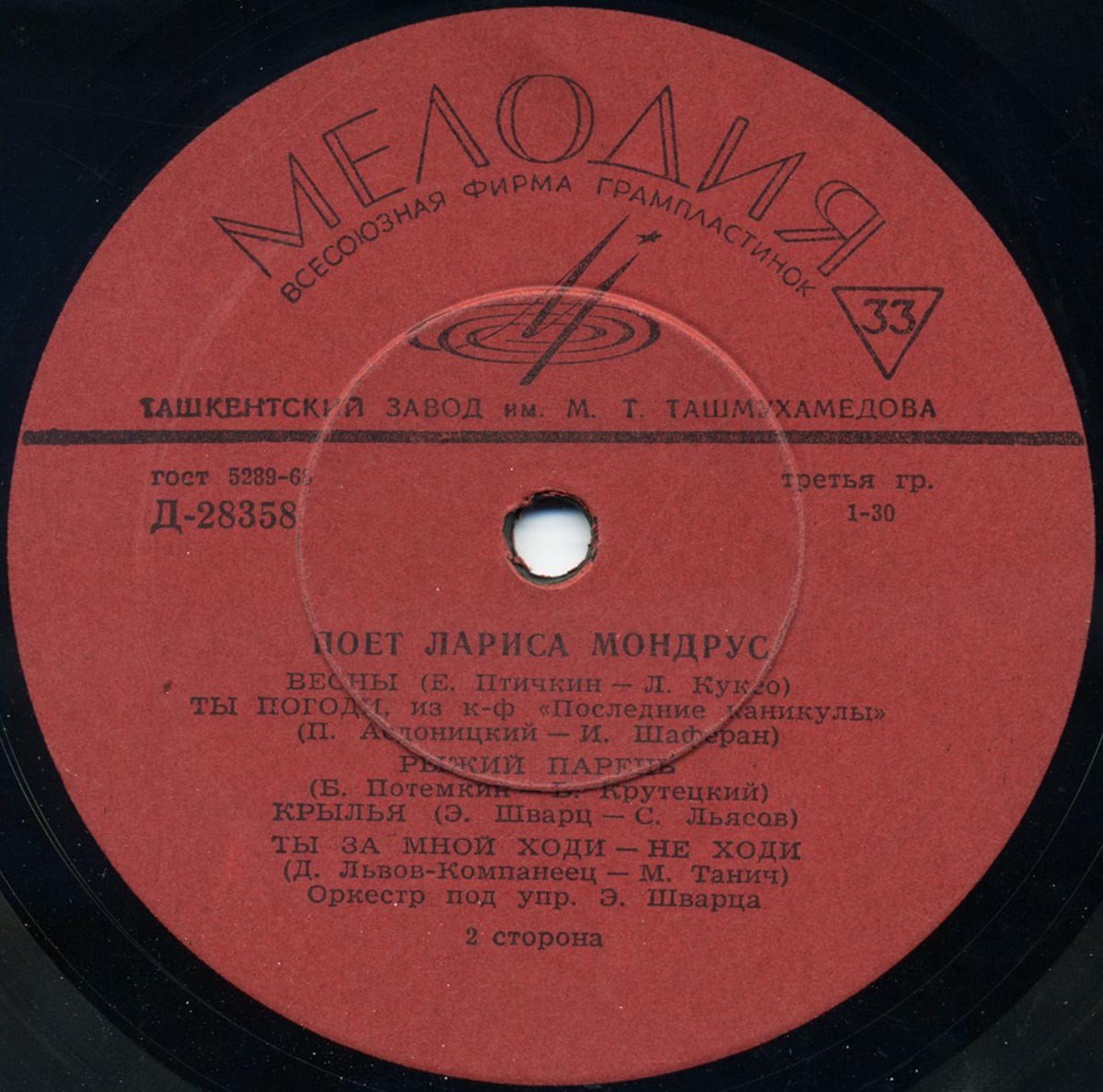 Поёт Лариса Мондрус