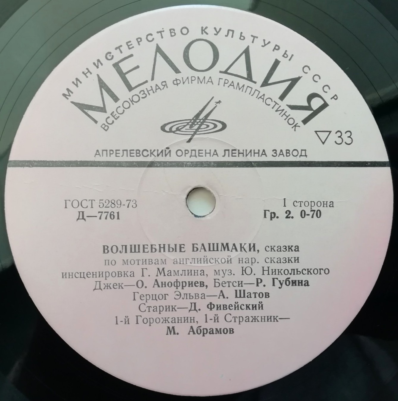 Волшебные башмаки