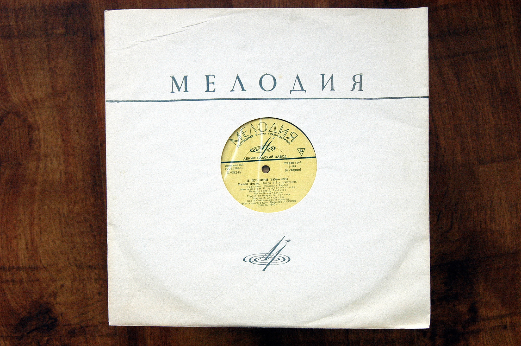 Д. ПУЧЧИНИ (1858–1924): «Манон Леско», опера в 4 д. (А. Орлов)