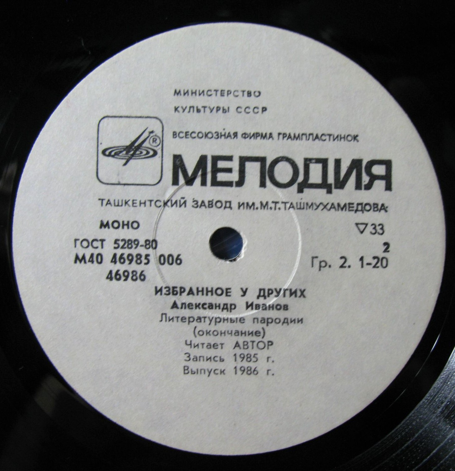 Александр Иванов. Избранное у других