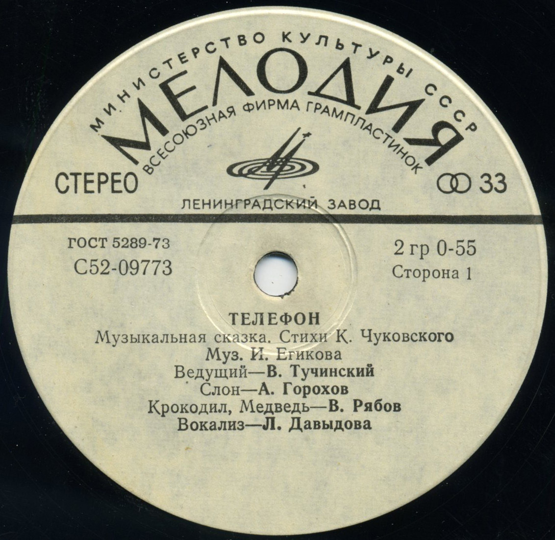 К.Чуковский. Телефон (музыкальная сказка)