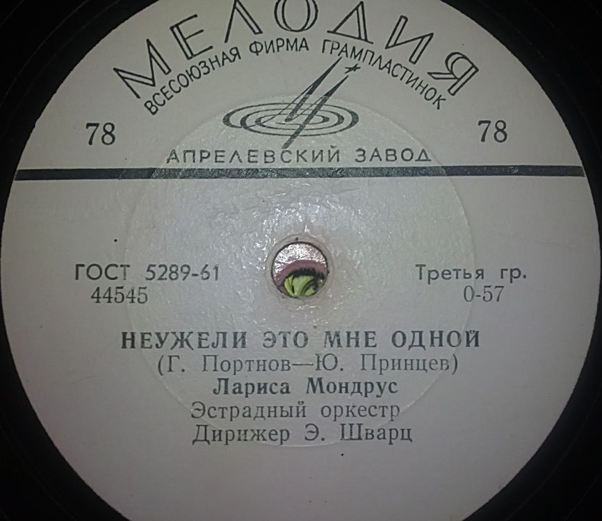 Лариса Мондрус — Неужели это мне одной / Весенние капели