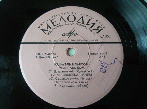 Рафаэль ИЛЬЯСОВ / Марс МАКАРОВ: Татарские песни и мелодии