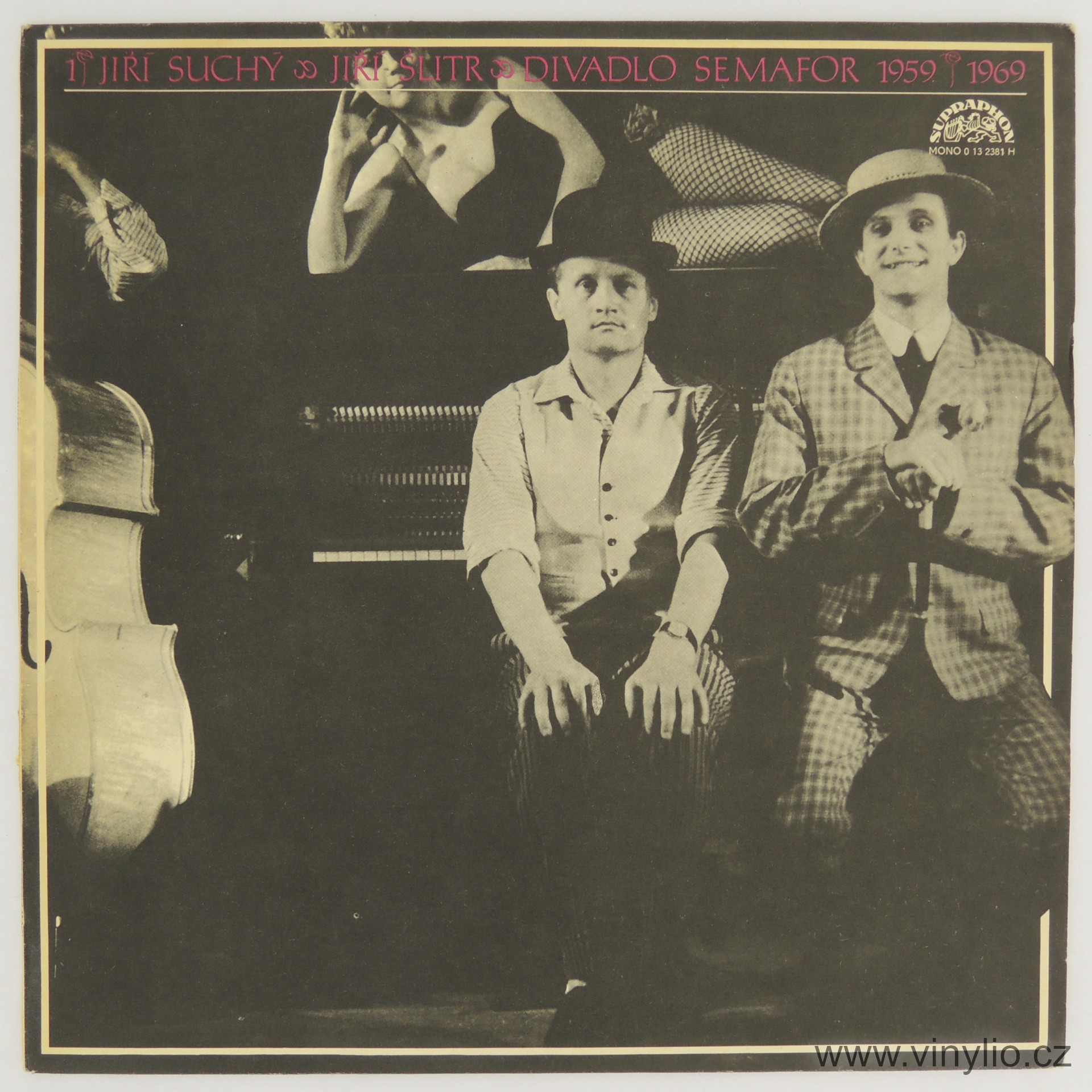 Jiří Suchý & Jiří Šlitr ‎– Divadlo Semafor 1959 - 1969 (1-3)  [по заказу чешской фирмы SUPRAPHON, 0 13 2381-3]