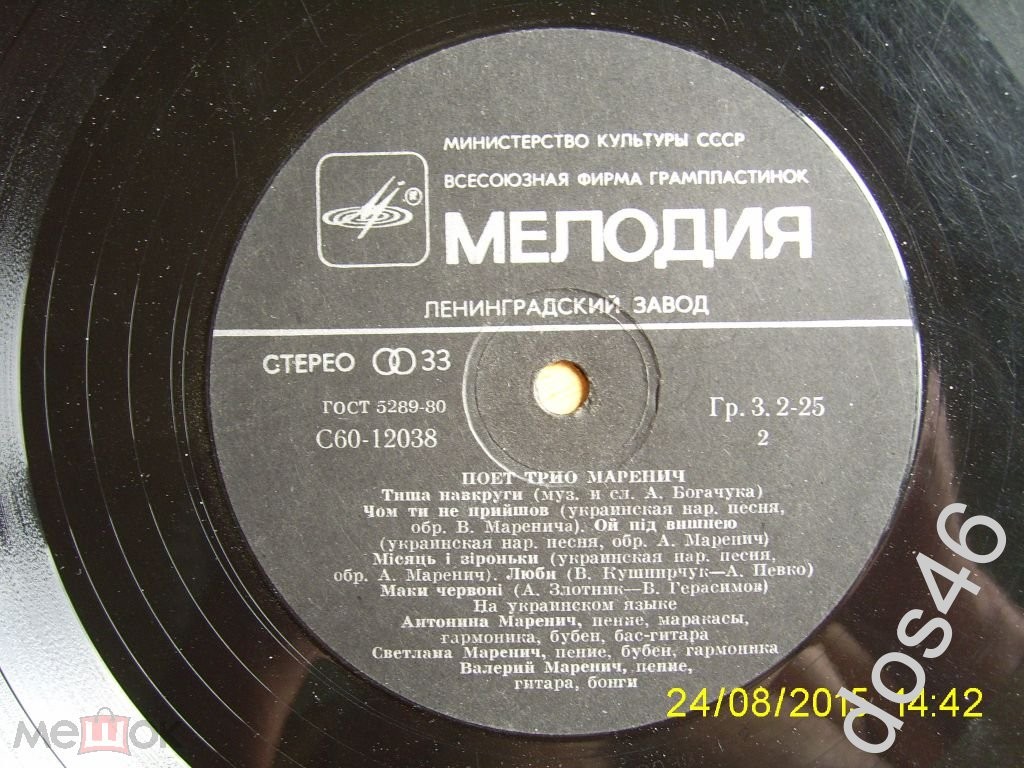 Поет трио Маренич