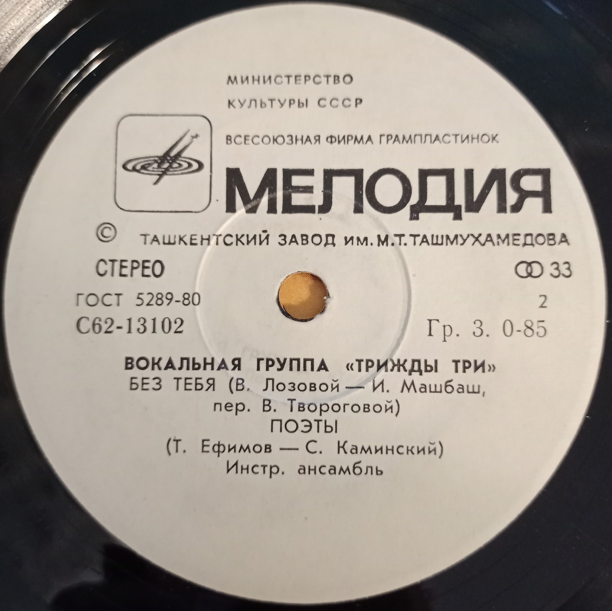 Вокальная группа "Трижды три"