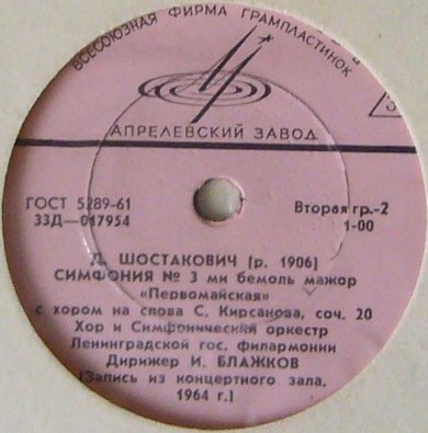 Д. Шостакович: Симфонии № 2, № 3 (И. Блажков)