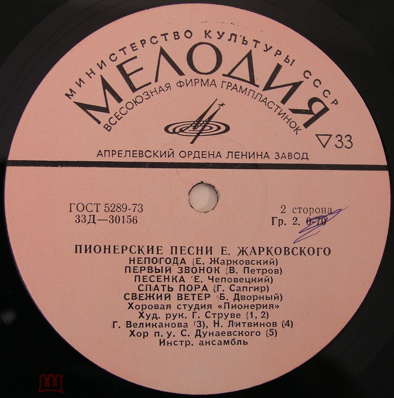 Пионерские песни Евгения Жарковского