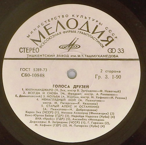 Голоса друзей