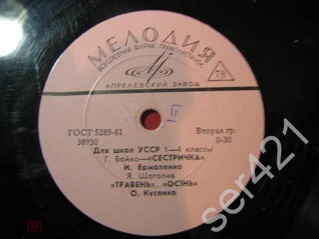 Для школ УССР 1—4 классы
