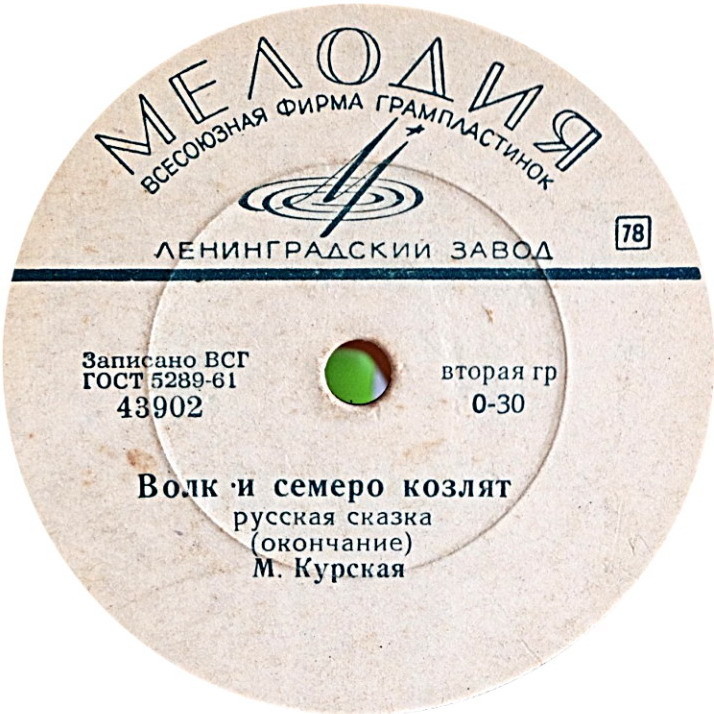 Волк и семеро козлят (русская сказка)