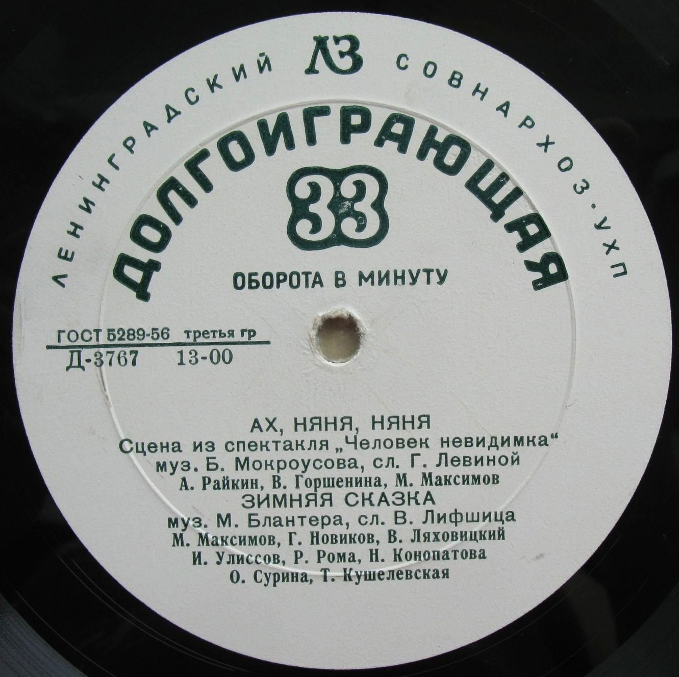 Аркадий Райкин. Фрагменты из эстрадного спектакля "Человек-невидимка"