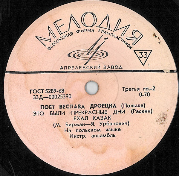 Веслава Дроецка (Польша)