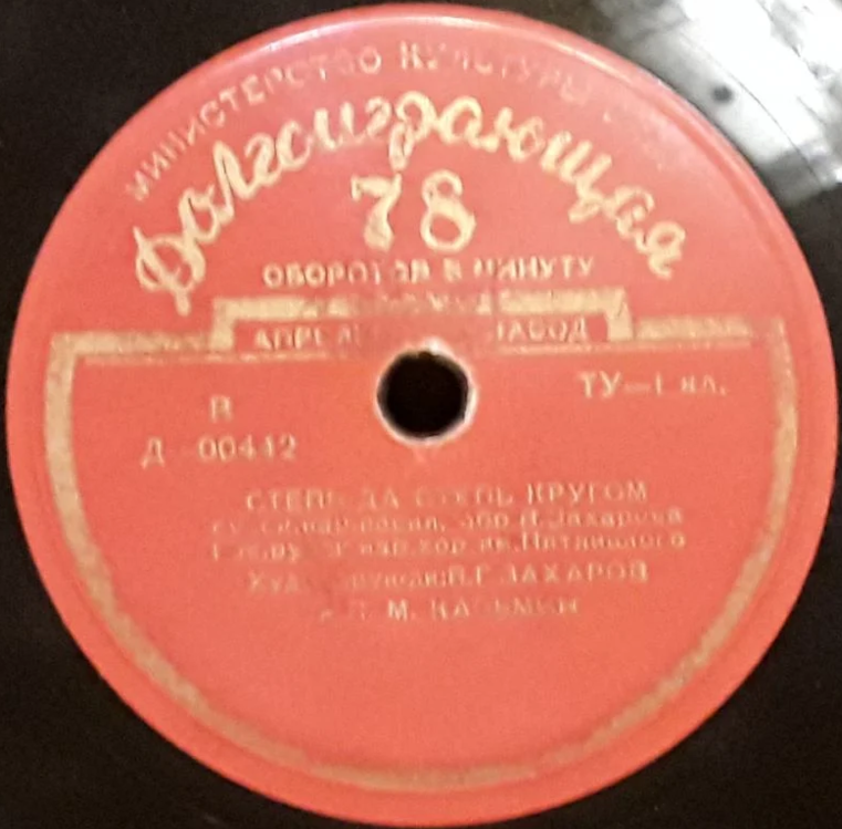 ГОС. РУССКИЙ НАР. ХОР им. ПЯТНИЦКОГО, худ. рук. В. Захаров и П. Казьмин: Русские нар. песни