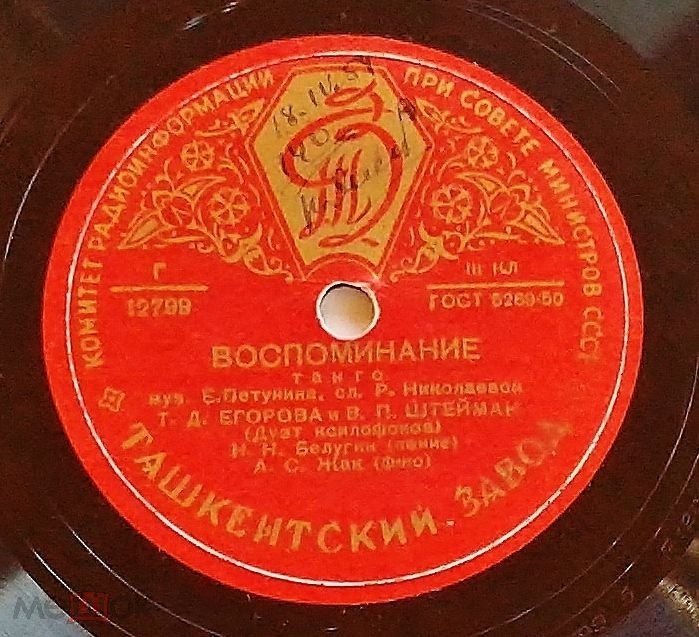 Т. Егорова и В. Штейман – Воспоминание / Бабочки под дождём