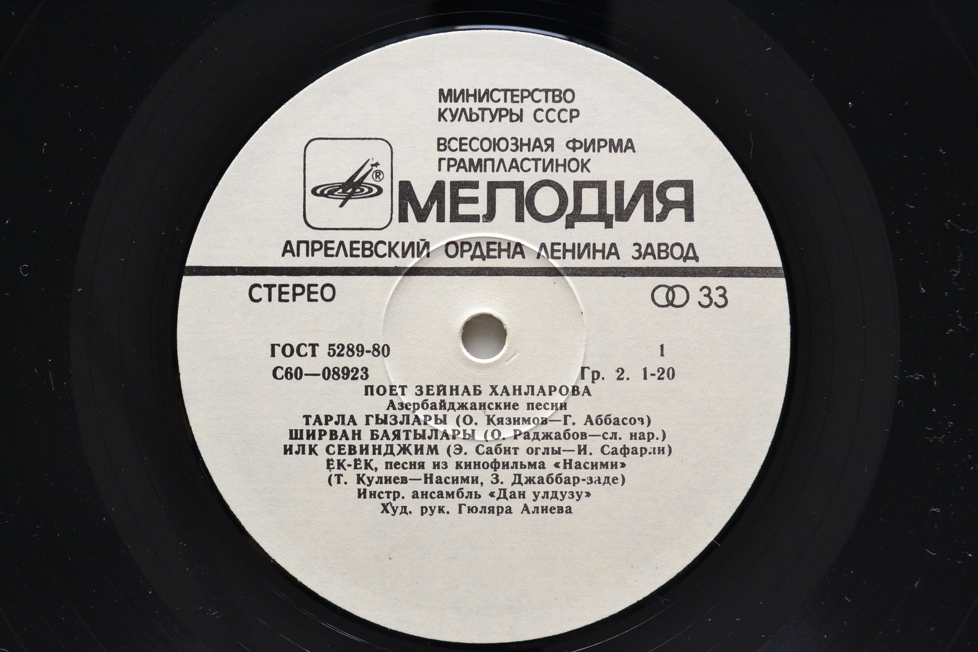 ХАНЛАРОВА Зейнаб