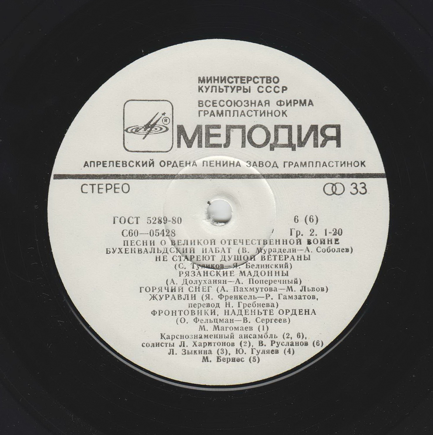 Песни Великой Отечественной войны