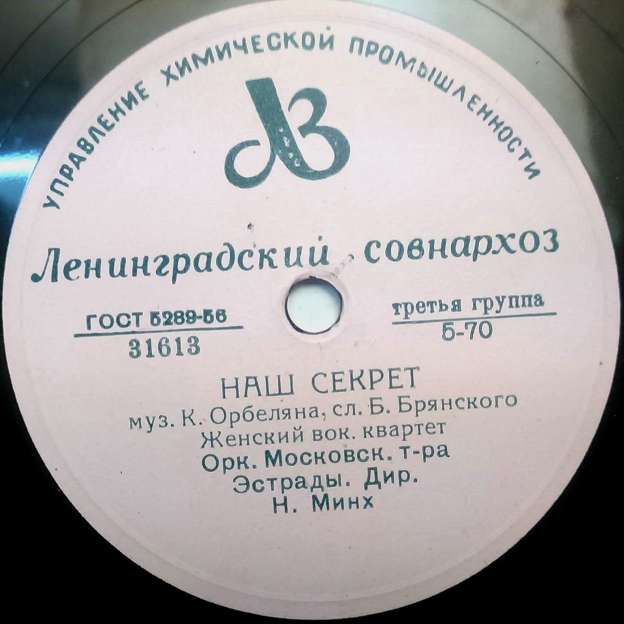 Оркестр Московского театра Эстрады, дирижер Н. Минх