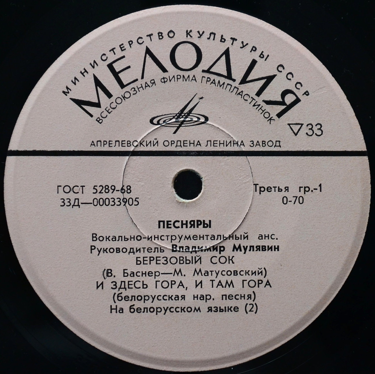 ВИА «ПЕСНЯРЫ»