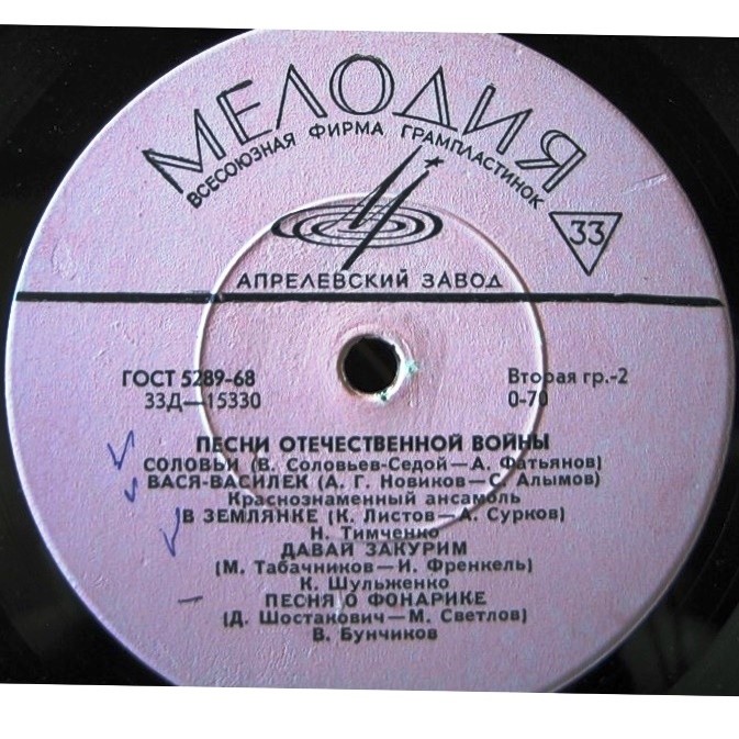 Песни Великой Отечественной войны