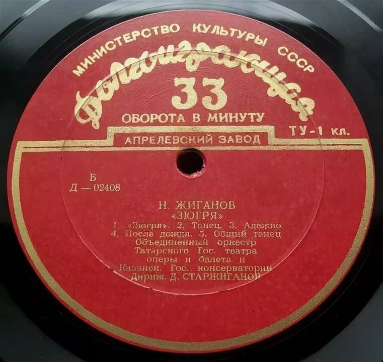Н. ЖИГАНОВ (1911–1988): «Зюгря», балетная сюита / Сюита на татарские темы (Дж. Садрижиганов)