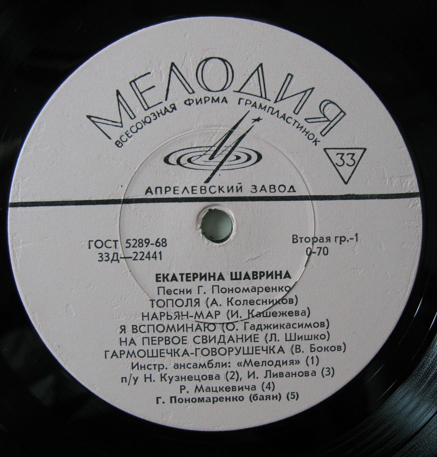 Екатерина Шаврина