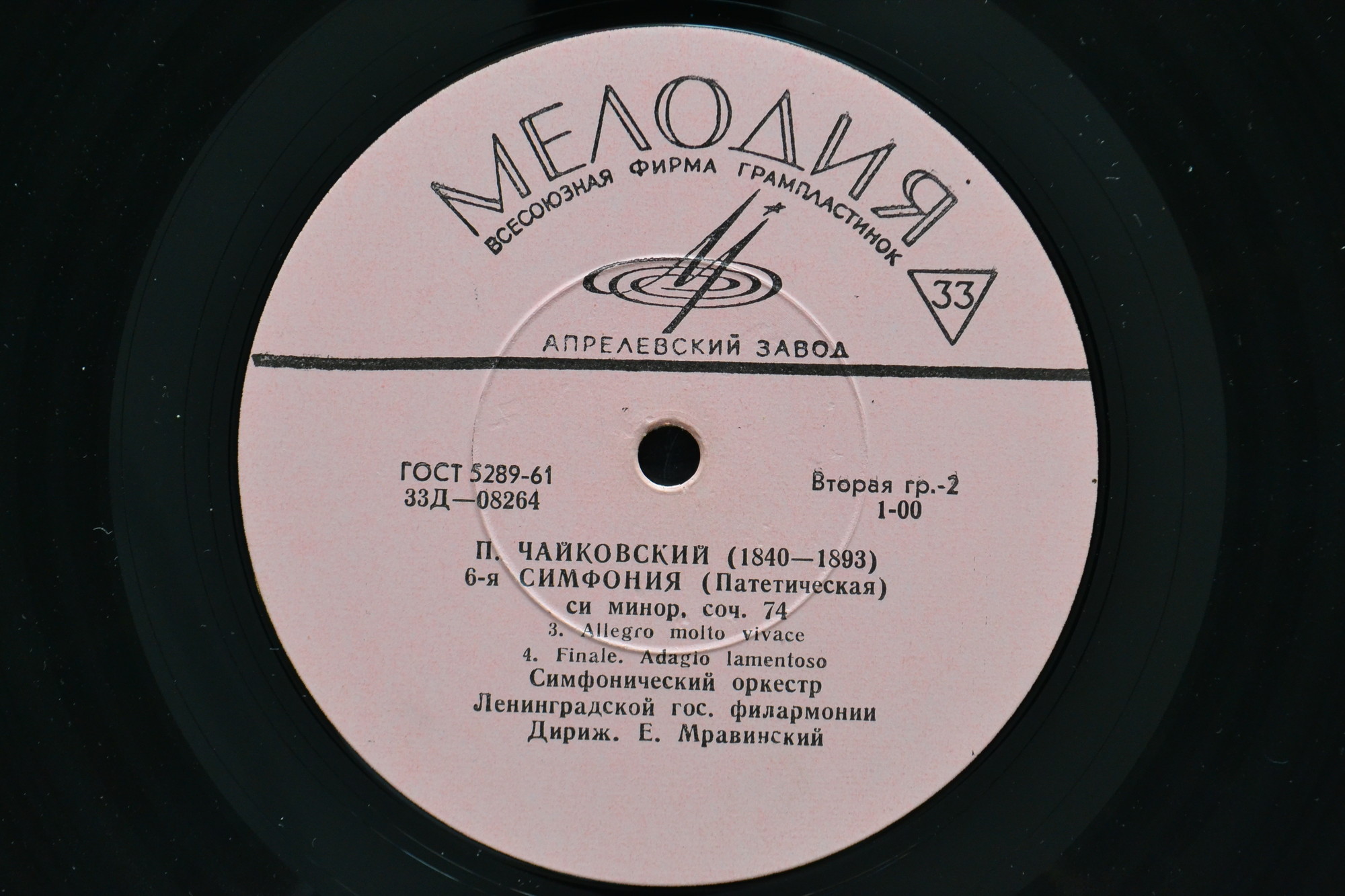 П.И.Чайковский (1840-1983). Симфония №6 си минор «Патетическая»