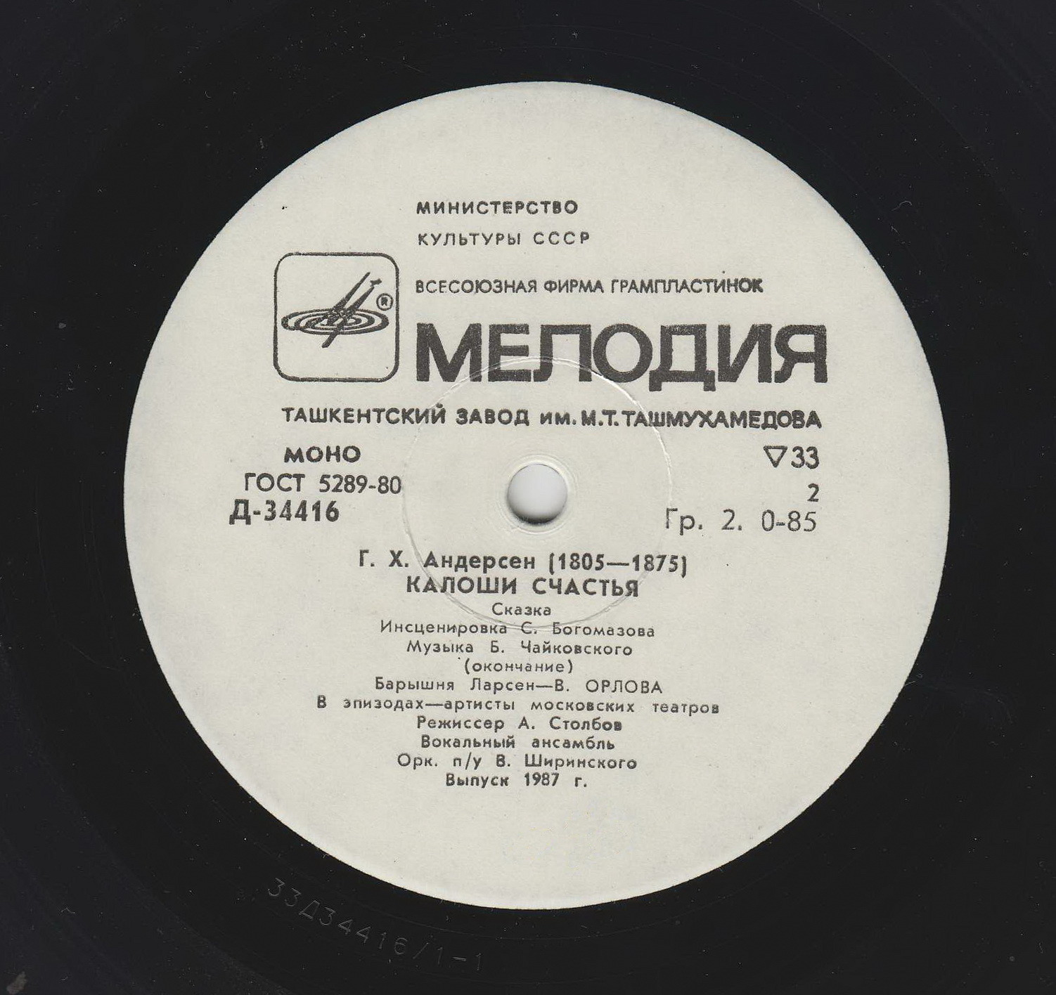 Г. Х. Андерсен. Калоши счастья