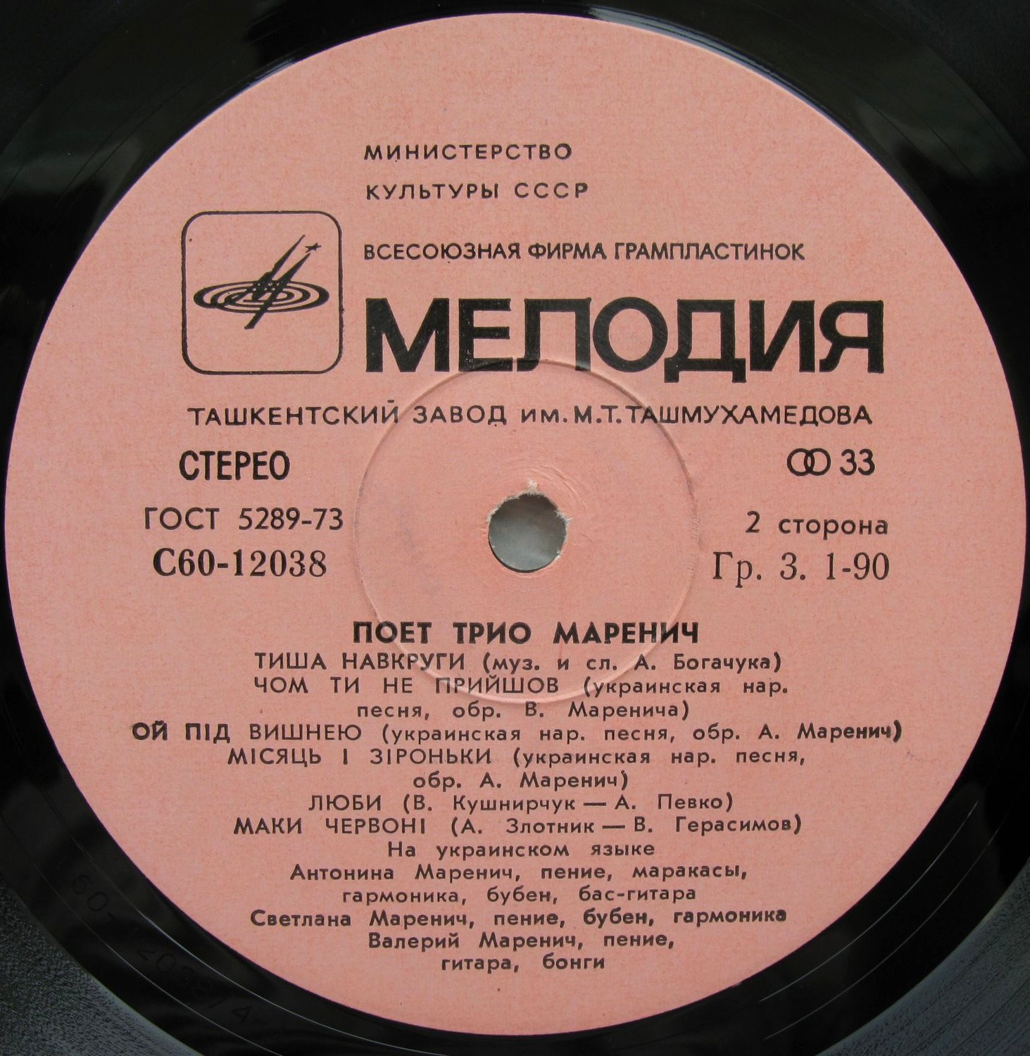 Поет трио Маренич