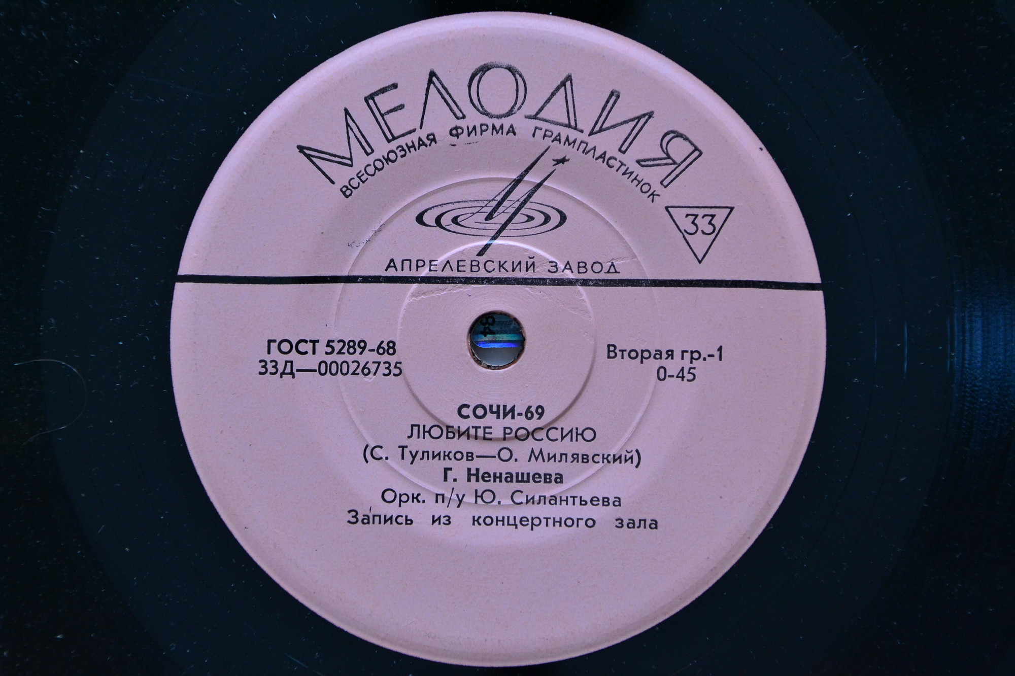 Сочи-69 (Третий международный фестиваль молодежной политической песни)
