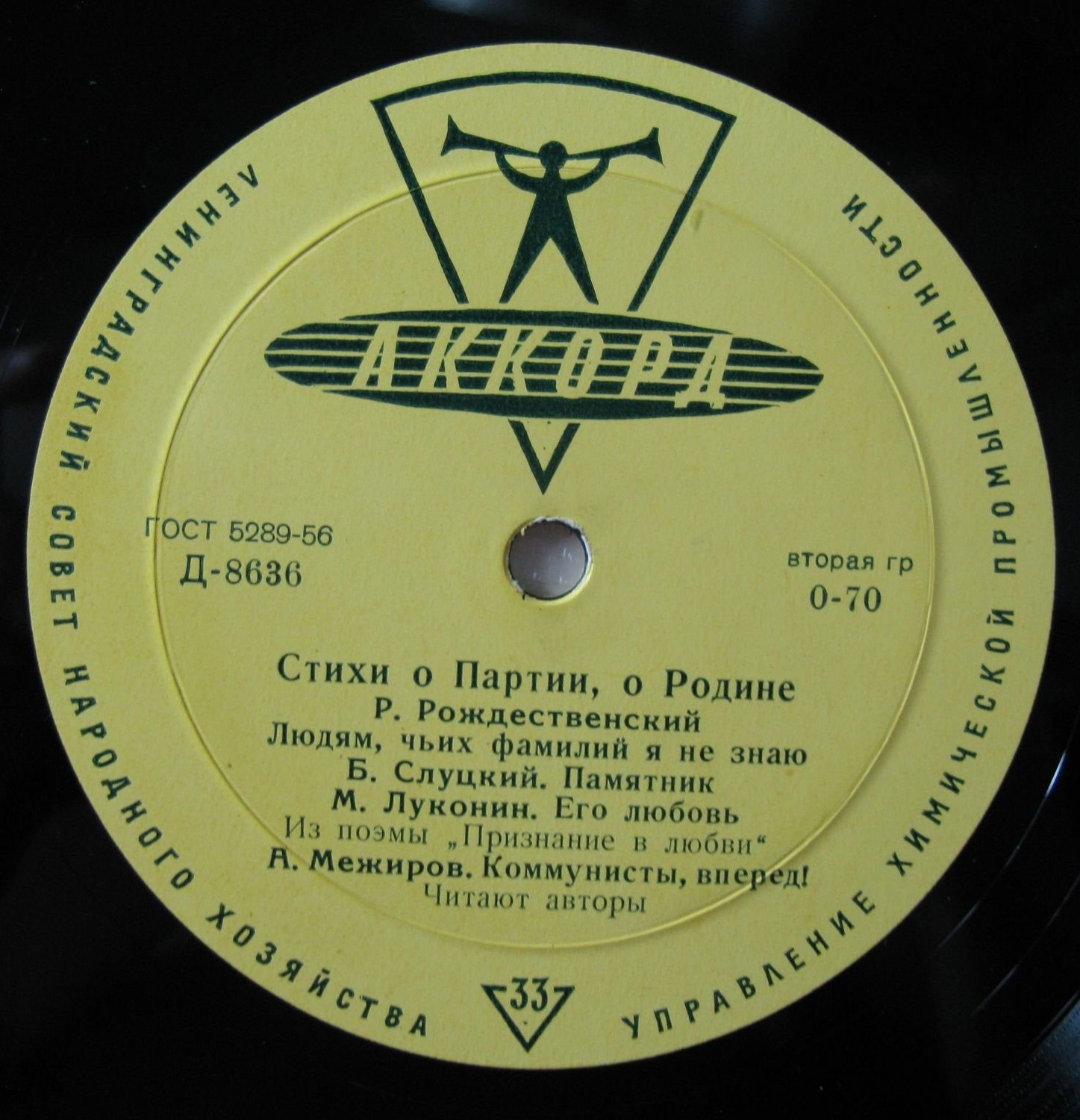 Стихи о Партии, о Родине. Читают авторы