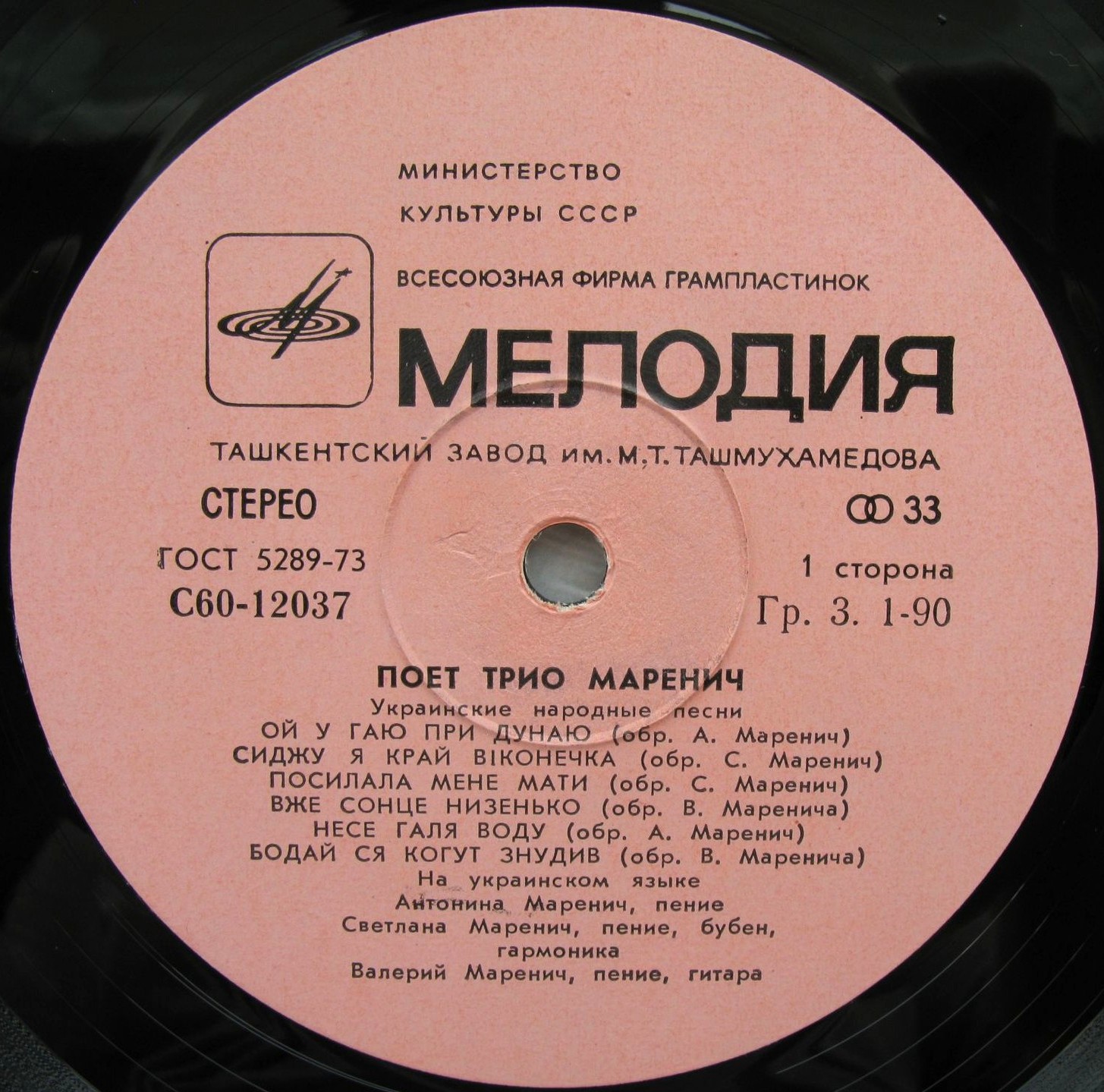Поет трио Маренич