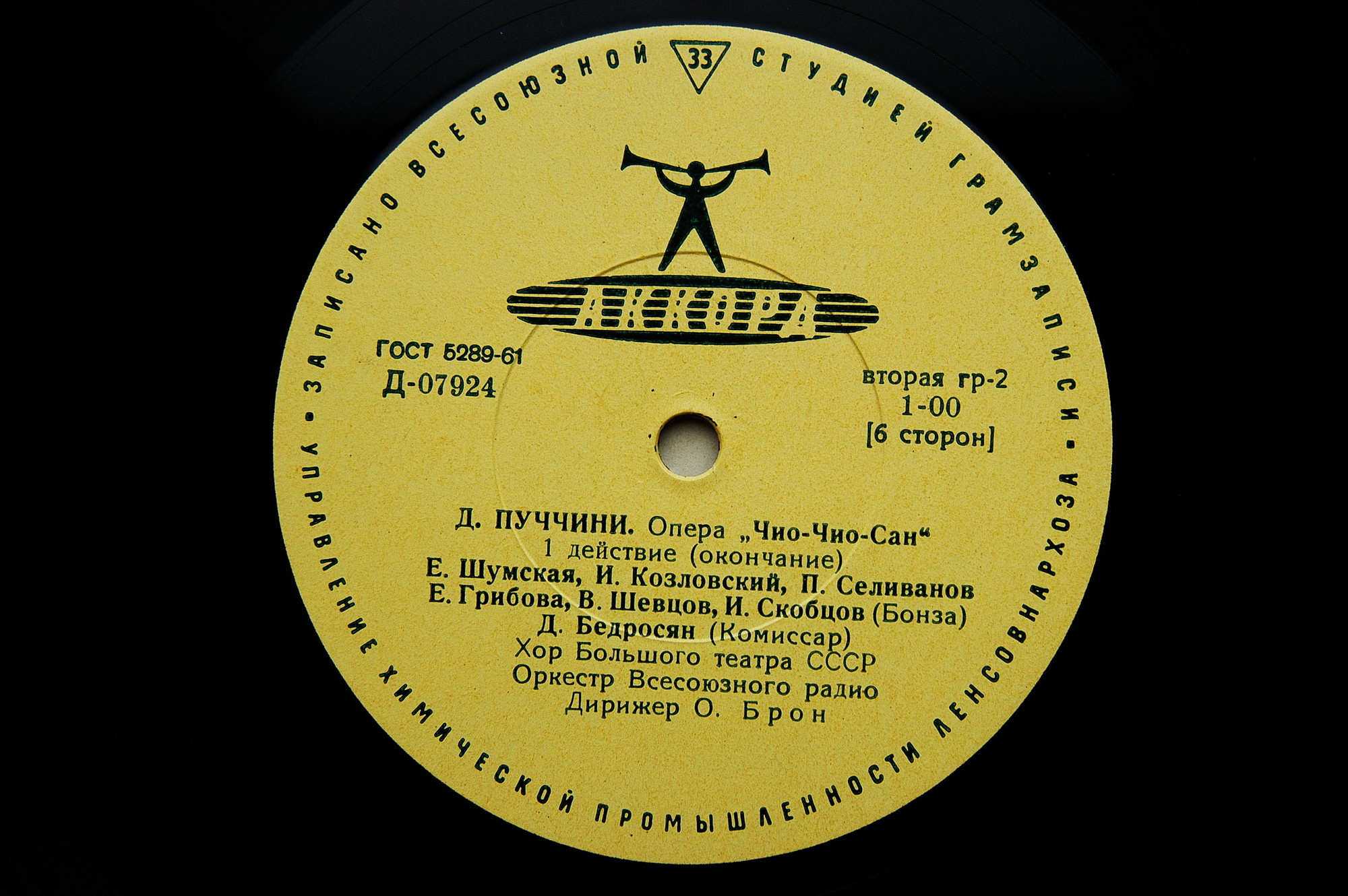 Дж. Пуччини. "Мадам Баттерфляй", опера