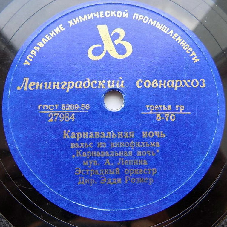 Музыка из к/ф «Карнавальная ночь»