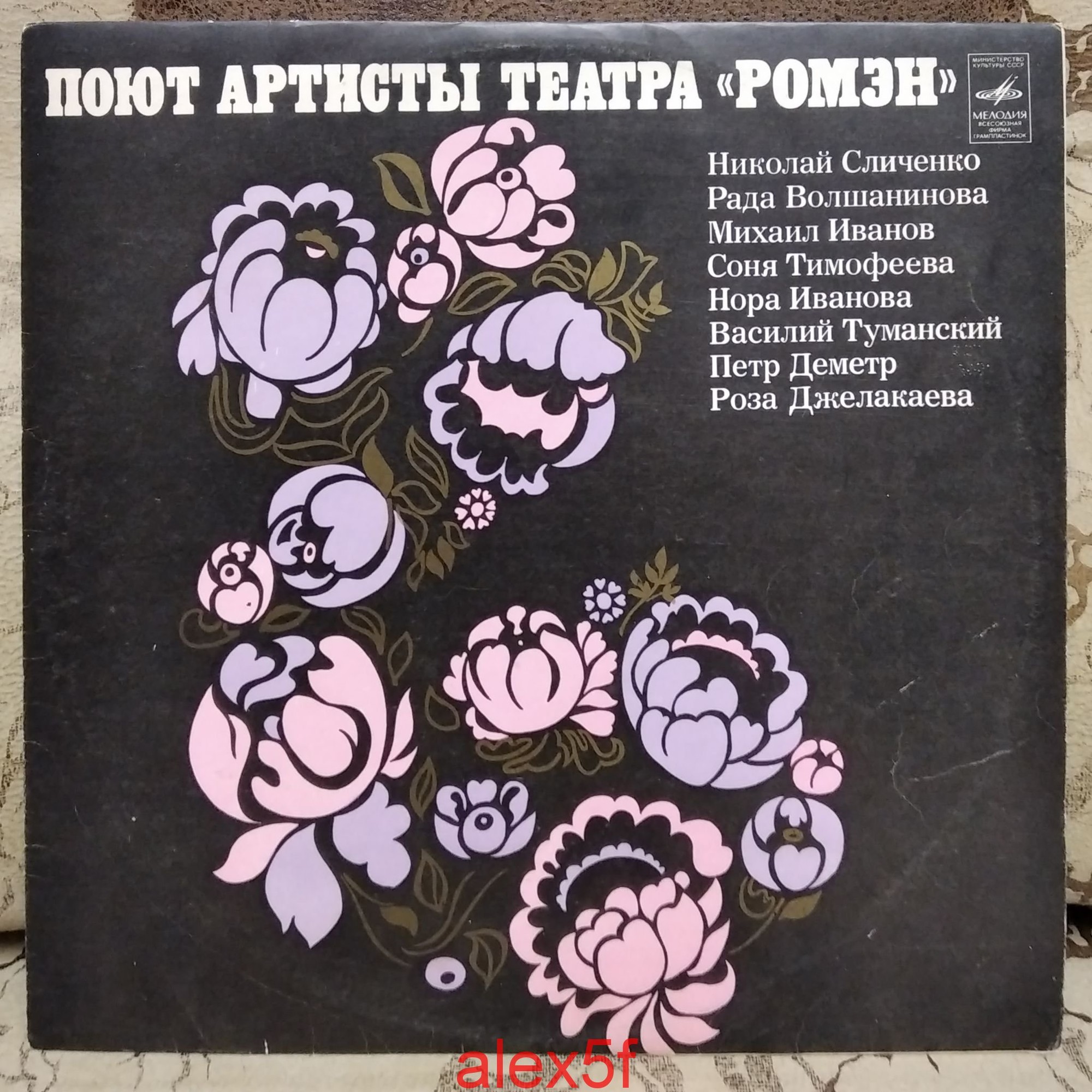 Поют артисты театра «Ромэн»