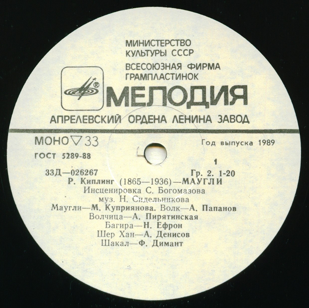 Р. Киплинг. «Маугли»